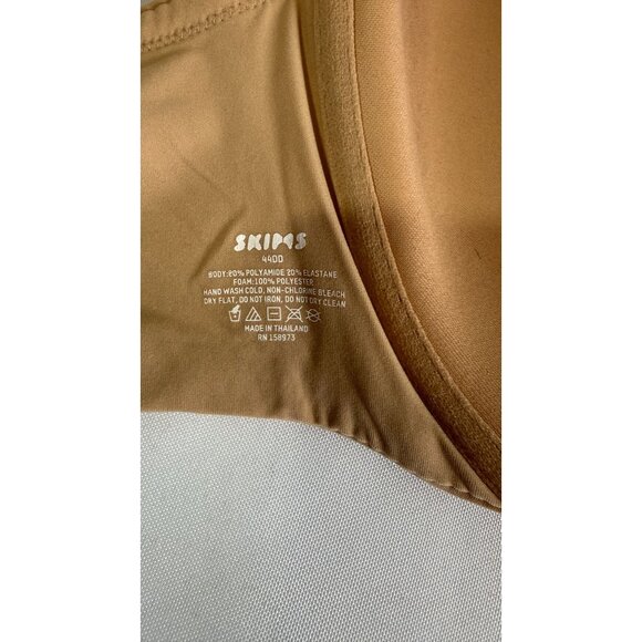 SKIMS Nude Underwire Bra 44DD Lightly Padded Adjustable Straps - Picture 11 of 11